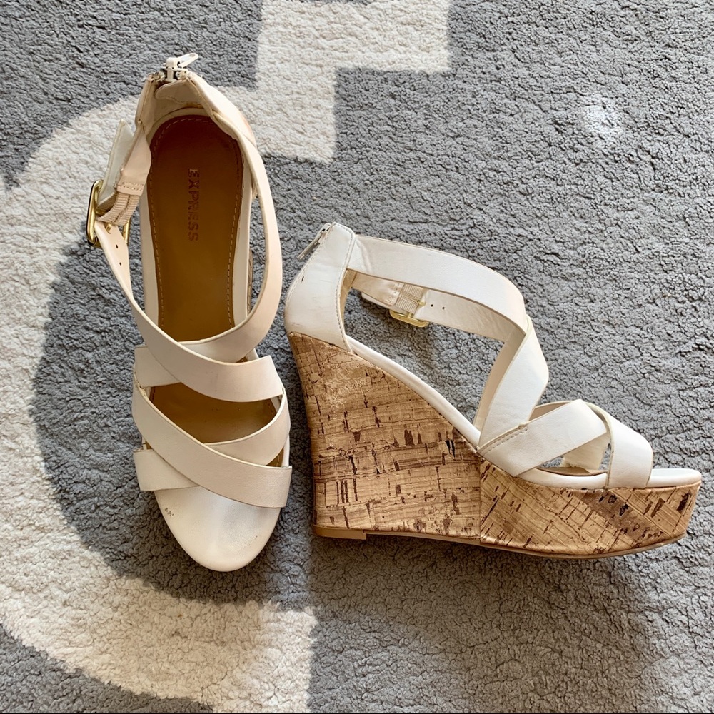 Express Wedge Sandals